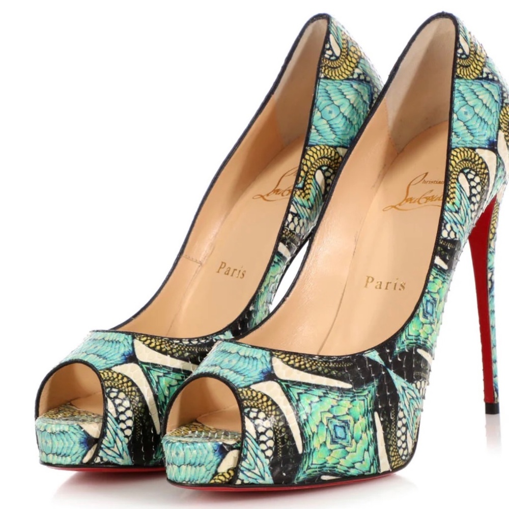 CHRISTIAN LOUBOUTIN INFERNO BNIB SIZE 40.5 US 10.5